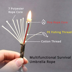 Survival Gears Depot Paracord 31m Military Standard Survival Rope